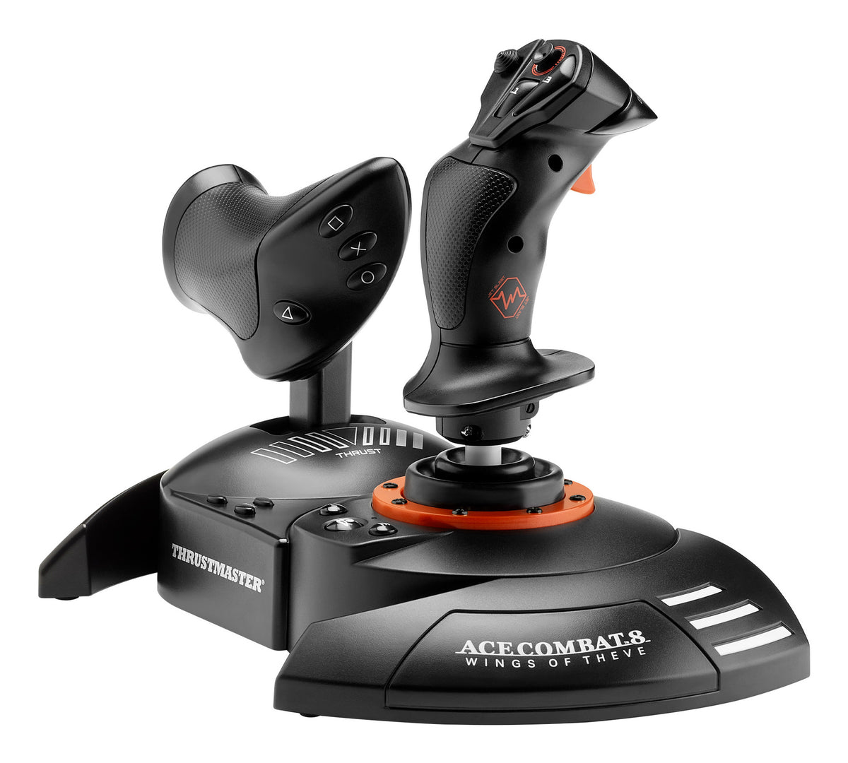 Thrustmaster T.FLIGHT HOTAS NEO ACE COMBAT 8 Wings of Theve Edition Schwarz, Rot USB Flightstick Digital PC, PlayStation 4, PlayStation 5
