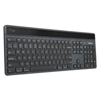 Targus Sustainable Energy Harvesting EcoSmart Tastatur Universal Bluetooth QWERTY Nordisch Schwarz