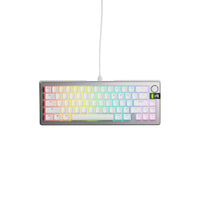 Glorious Gaming GMMK 3 PRO 65% Prebuilt Tastatur USB QWERTY US Englisch Silber