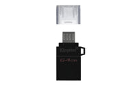 Kingston Technology DataTraveler microDuo3 G2 USB-Stick 64 GB USB Type-A / Micro-USB 3.2 Gen 1 (3.1 Gen 1) Schwarz