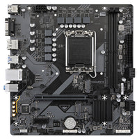 GIGABYTE B760M E Mainboard – Unterstützt Intel Core Prozessoren der 14. Generation, 6+1+1 Phasen VRM, bis zu 7200 MHz DDR5 (OC), 2xPCIe 4.0 M.2, 1 GbE LAN, USB 3.2 Gen 1