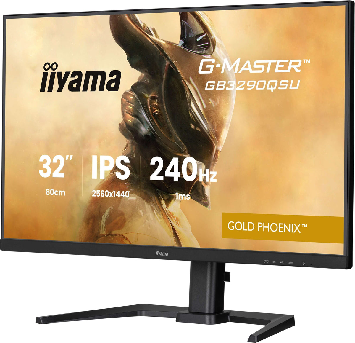 iiyama G-MASTER GB3290QSU-B1 Computerbildschirm 80 cm (31.5") 2560 x 1440 Pixel Quad HD LED Schwarz