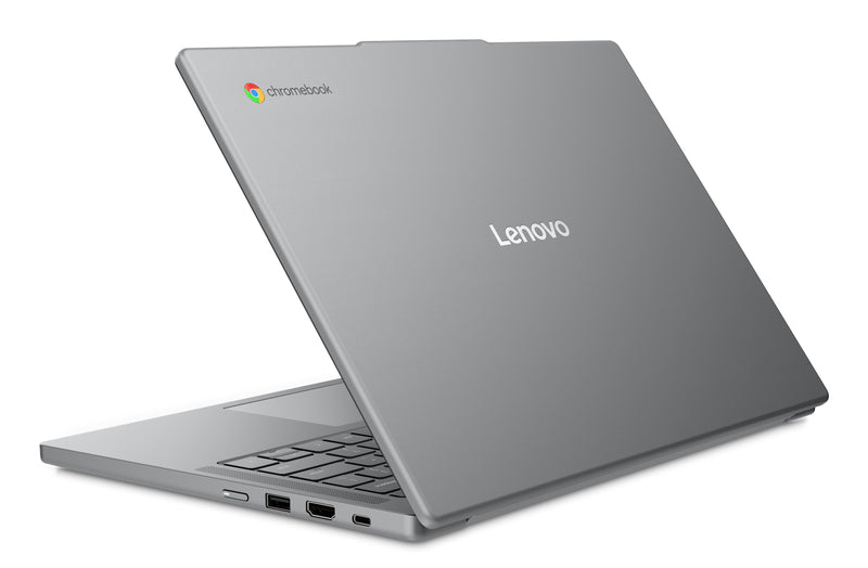 Lenovo Chrome 14M8911 MediaTek Kompanio 540 Chromebook 35,6 cm (14") Touchscreen WUXGA 8 GB LPDDR5x-SDRAM 128 GB UFS Wi-Fi 7 (802.11be) ChromeOS Deutsch Grau