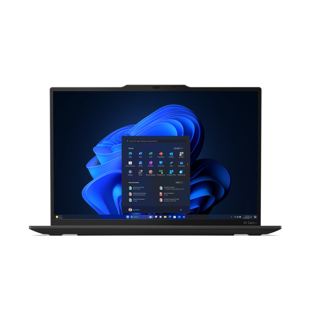Lenovo ThinkPad X1 Carbon Gen 13 Aura Edition Copilot+ PC Intel Core Ultra 7 258V Laptop 35,6 cm (14") 2.8K 32 GB LPDDR5x-SDRAM 1 TB SSD Wi-Fi 7 (802.11be) Windows 11 Pro Deutsch Schwarz