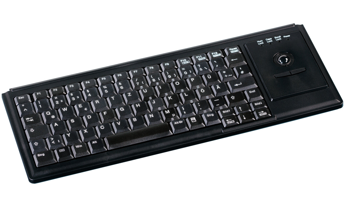 Contour Design Active Key Contour Industrietastatur IP68 Trackball Mini Kabelgebunden Schwarz DE 4400