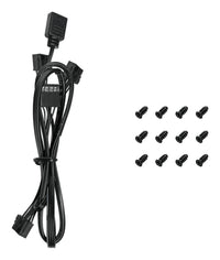 DeepCool FL12-3 in 1 Computergehäuse Ventilator 12 cm Schwarz 3 Stück(e)