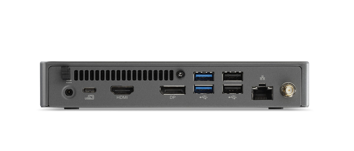 Acer Veriton 2000 Mini N2595GT Intel Core 3 100U 8 GB DDR5-SDRAM 256 GB SSD FreeDOS Mini PC Mini-PC Schwarz