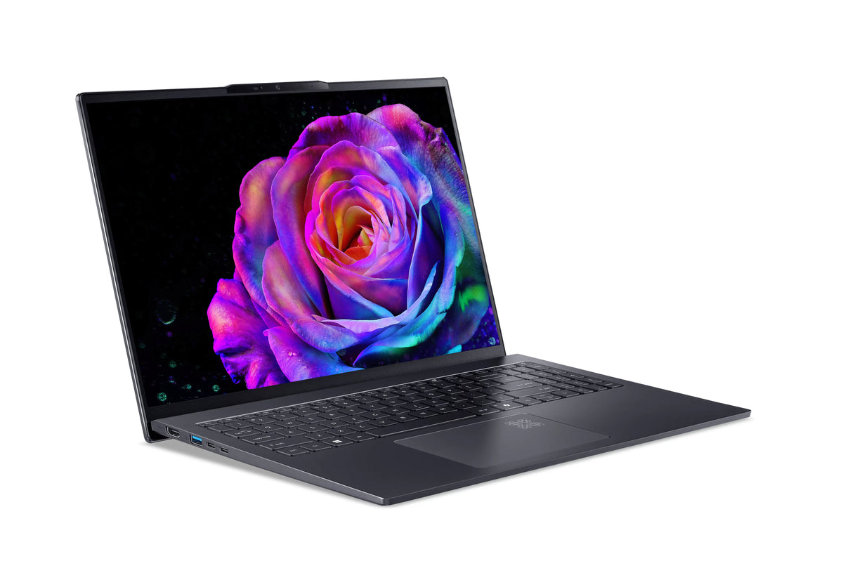 Acer Swift Go 16 SFG16-61-R0WK AMD Ryzen AI 5 PRO PRO 340 Laptop 40,6 cm (16") 2K 16 GB LPDDR5x-SDRAM 512 GB SSD Wi-Fi 7 (802.11be) Windows 11 Home Grau