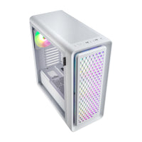 FSP CUT593P Gehäuse Full Tower mITX, mATX, ATX Weiß ARGB