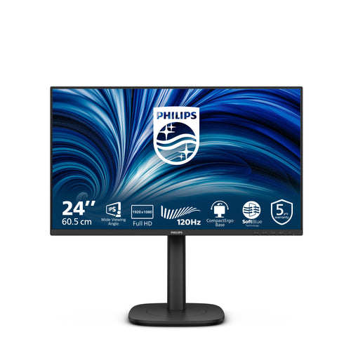 Philips 3000 series 24B2N3200J/00 Computerbildschirm 60,5 cm (23.8") 1920 x 1080 Pixel Full HD LCD Schwarz