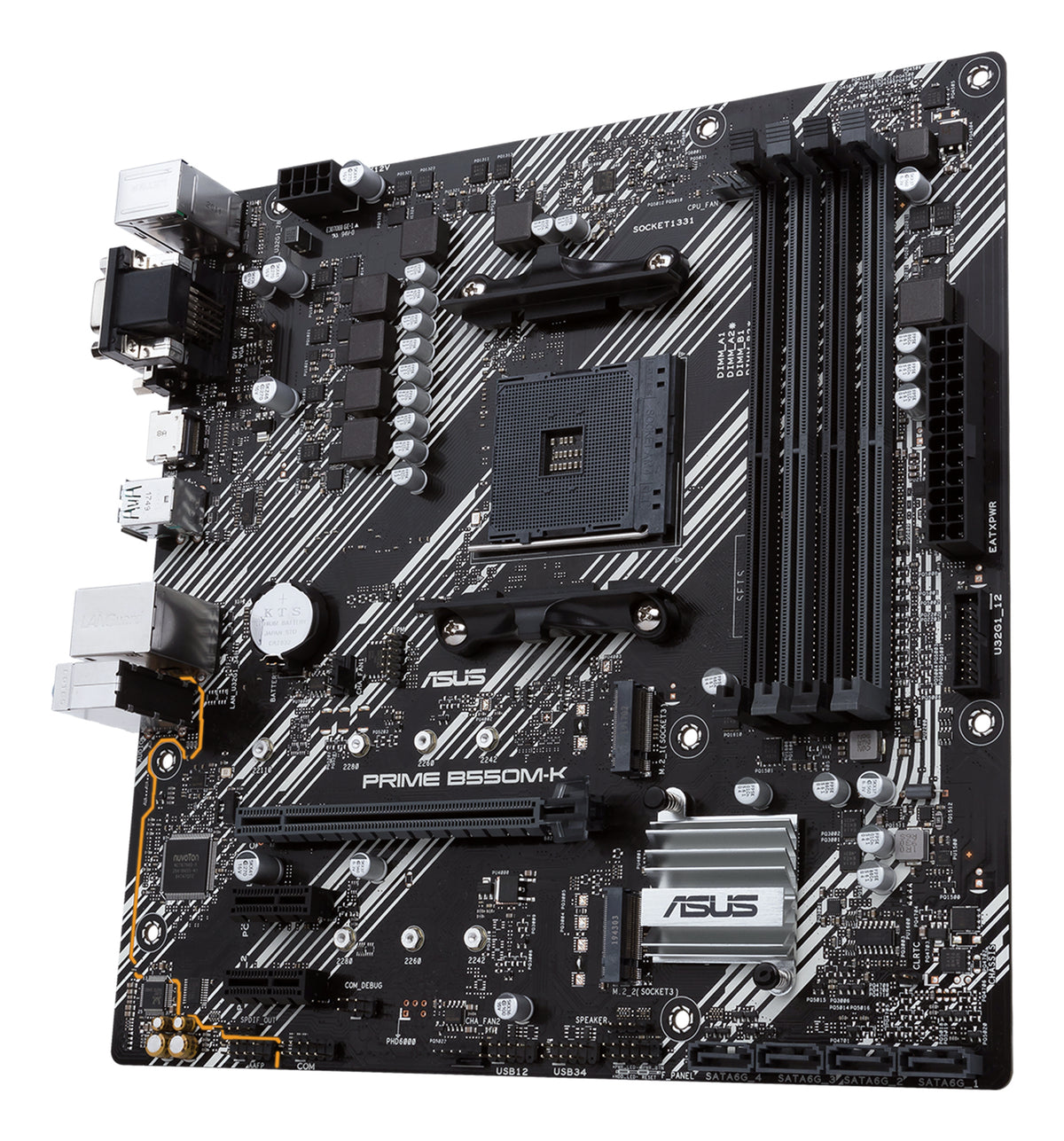ASUS PRIME B550M-K AMD B550 Sockel AM4 micro ATX