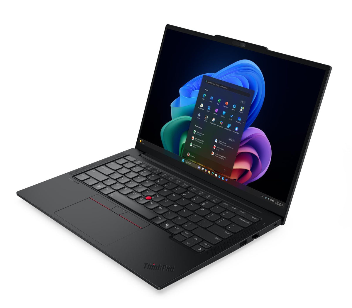 Lenovo ThinkPad E14 Gen 8 (Intel) Copilot+ PC Intel Core Ultra 7 355 Laptop 35.6 cm (14") 2.8K 32 GB DDR5-SDRAM 1 TB SSD Wi-Fi 7 (802.11be) Windows 11 Pro German Black