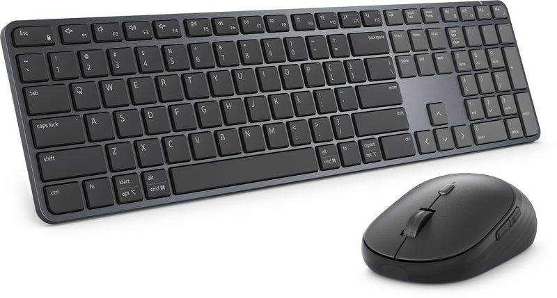 DELL Pro 7 Slim KM726 Tastatur Maus enthalten Heimbüro RF Wireless + Bluetooth Schwarz
