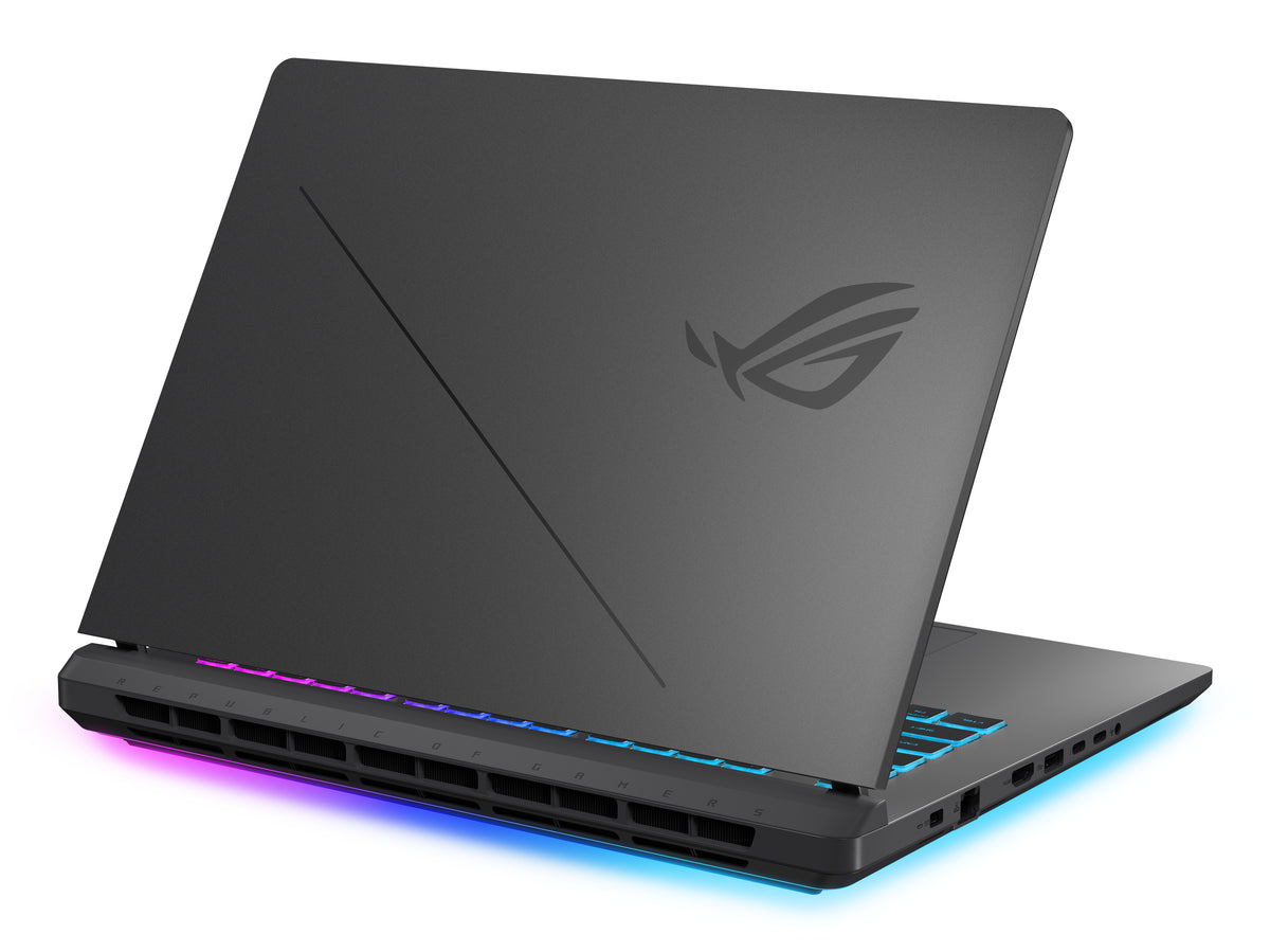 ASUS ROG Strix G16 G615LW-S5193W Intel Core Ultra 9 275HX Laptop 40,6 cm (16") WQXGA 64 GB DDR5-SDRAM 2 TB SSD NVIDIA GeForce RTX 5080 Laptop GPU Wi-Fi 7 (802.11be) Windows 11 Home Grau