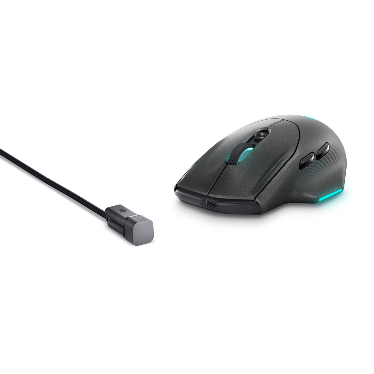 Alienware AW620M Maus Gaming rechts RF Wireless + USB Type-C Optisch 26000 DPI