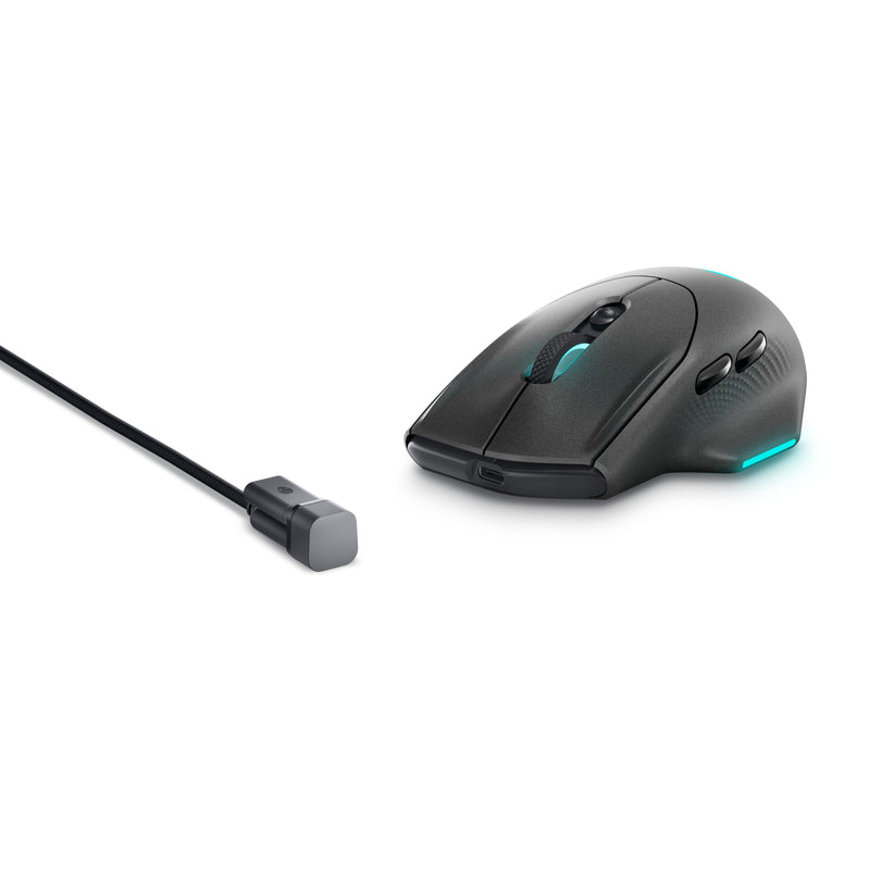 Alienware AW620M Maus Gaming rechts RF Wireless + USB Type-C Optisch 26000 DPI