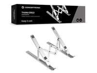 Conceptronic THANA04S ERGO Klappbarer Laptop-Kühlständer aus Aluminium