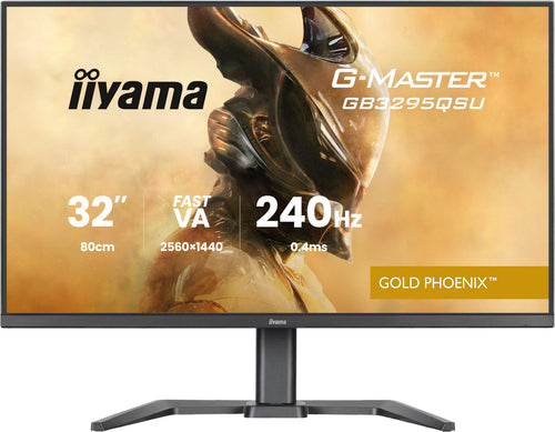 iiyama G-MASTER GB3295QSU-B1 Computerbildschirm 80 cm (31.5") 2560 x 1440 Pixel Quad HD LED Schwarz