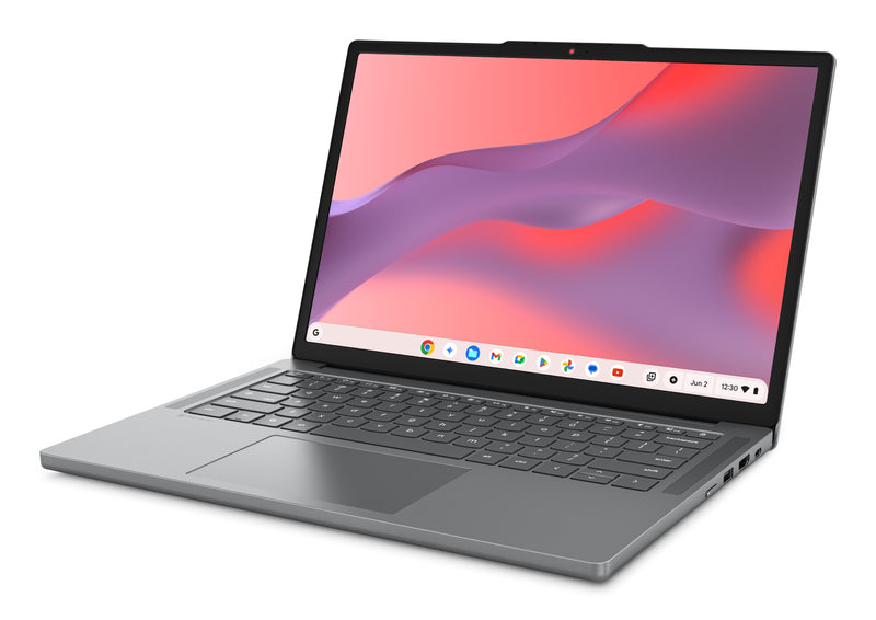 Lenovo Chrome 14M8911 MediaTek Kompanio 540 Chromebook 35,6 cm (14") Touchscreen WUXGA 8 GB LPDDR5x-SDRAM 128 GB UFS Wi-Fi 7 (802.11be) ChromeOS Deutsch Grau