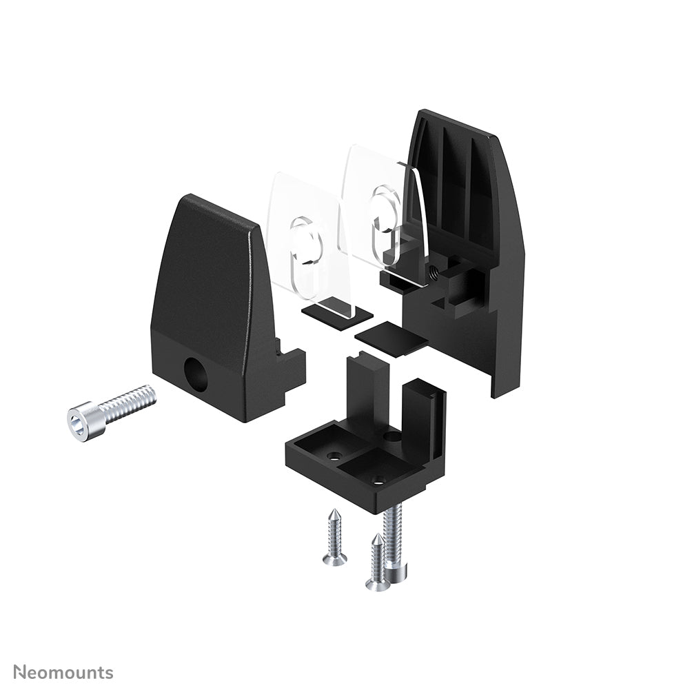 Neomounts NS-CLMP40BLACK Klemmensatz für Schreibtisch (2 Stk) - max 5 kg