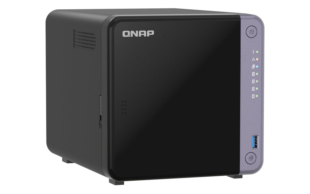 QNAP TS-432X-4G NAS & Speicherserver Tower Alpine Alpine AL-524 4 GB DDR4 QNAP QTS Schwarz