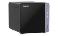QNAP TS-432X-4G NAS & Speicherserver Tower Alpine Alpine AL-524 4 GB DDR4 QNAP QTS Schwarz