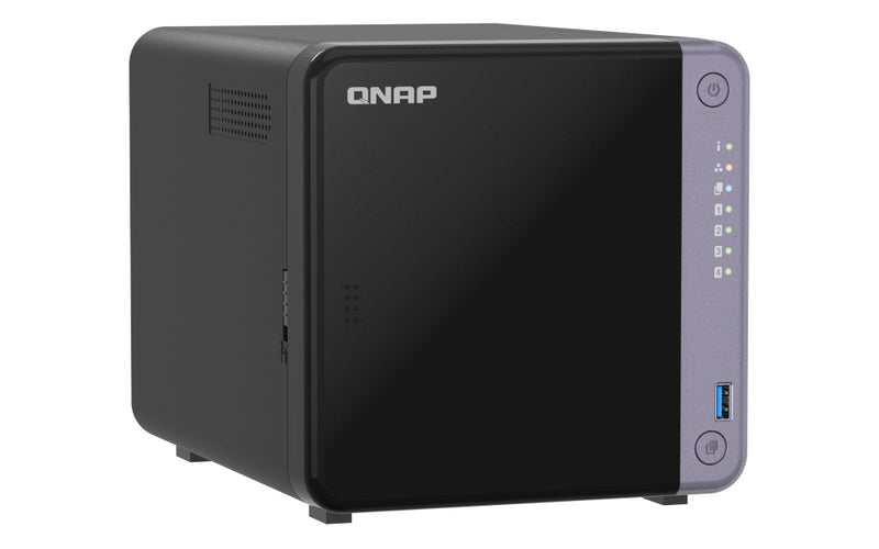 QNAP TS-432X-4G NAS & Speicherserver Tower Alpine Alpine AL-524 4 GB DDR4 QNAP QTS Schwarz