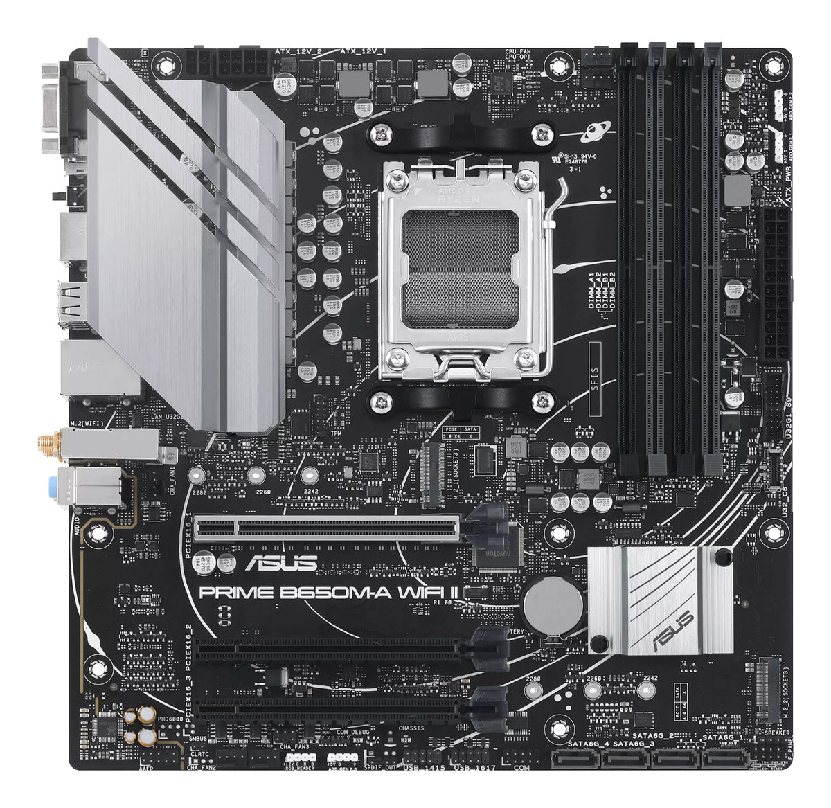 ASUS PRIME B650M-A WIFI II AMD B650 Sockel AM5 micro ATX