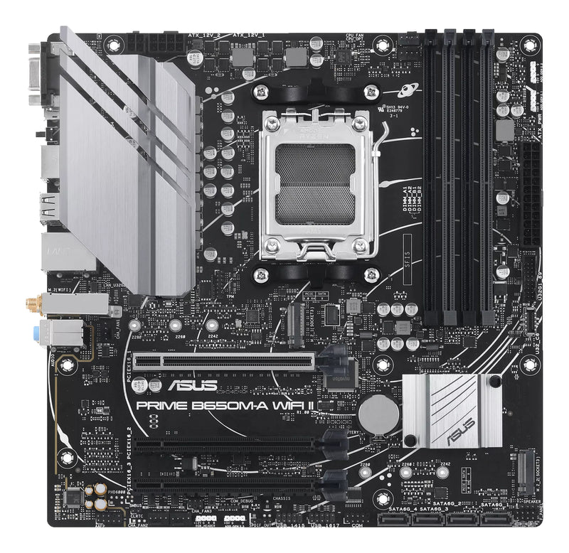 ASUS PRIME B650M-A WIFI II AMD B650 Sockel AM5 micro ATX