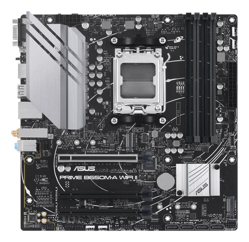 ASUS PRIME B650M-A WIFI II AM5 B650/HDMI-DP-VGA/2xM.2/µATX