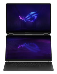 ASUS ROG Zephyrus Duo GX651AX-SR004W Intel Core Ultra 9 386H Hybrid (2-in-1) 40,6 cm (16") Touchscreen 3K 64 GB LPDDR5x-SDRAM 2 TB SSD NVIDIA GeForce RTX 5090 Wi-Fi 7 (802.11be) Windows 11 Home Grau QWERTZ Deutsch