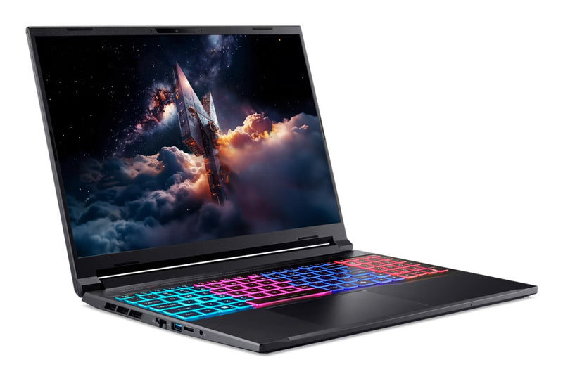 Acer Nitro ANV16S-61-R8LB AMD Ryzen AI 9 365 Laptop 40,6 cm (16") WQXGA 32 GB DDR5-SDRAM 1 TB SSD NVIDIA GeForce RTX 5070 Wi-Fi 6 (802.11ax) Windows 11 Home Schwarz