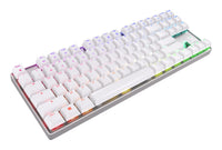 CHERRY MX 8.2 TKL Wireless RGB Tastatur Gaming USB + RF Wireless + Bluetooth QWERTZ Deutsch Weiß