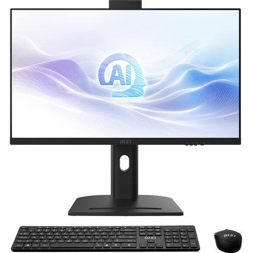 MSI Modern AM273QP AI 1UMG-221AT Intel Core Ultra 7 155H 68,6 cm (27") 2560 x 1440 Pixel All-in-One-PC 32 GB DDR5-SDRAM 1 TB SSD Windows 11 Pro Wi-Fi 6E (802.11ax) Schwarz