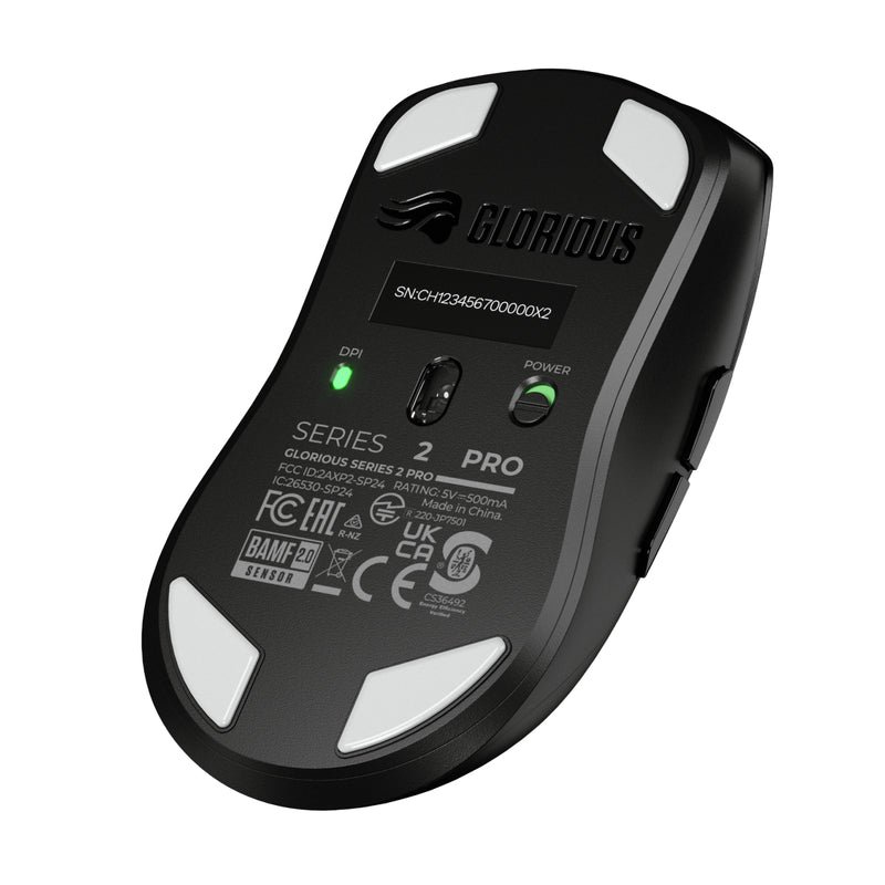 Glorious Gaming Series 2 PRO Maus rechts RF Wireless + USB Type-C Optisch 26000 DPI
