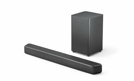 Philips 5300 series TAB5309/10 Soundbar-Lautsprecher Grau 2.1 Kanäle 120 W