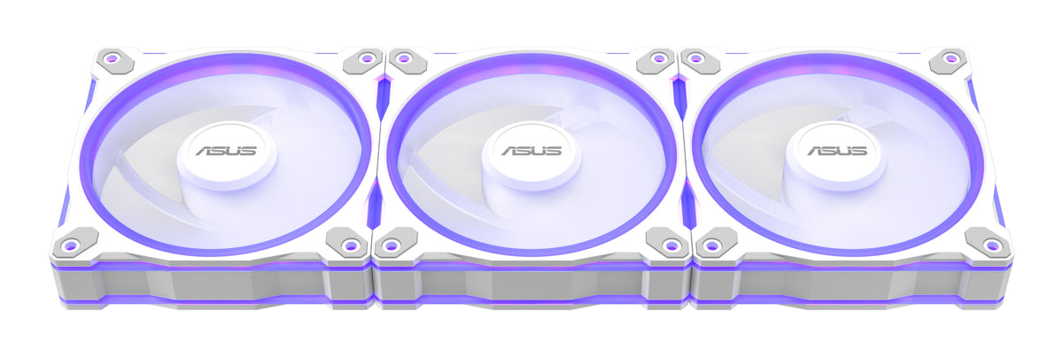 ASUS Prime MR120 Fan ARGB White 3in1 Computergehäuse Ventilator 12 cm Weiß