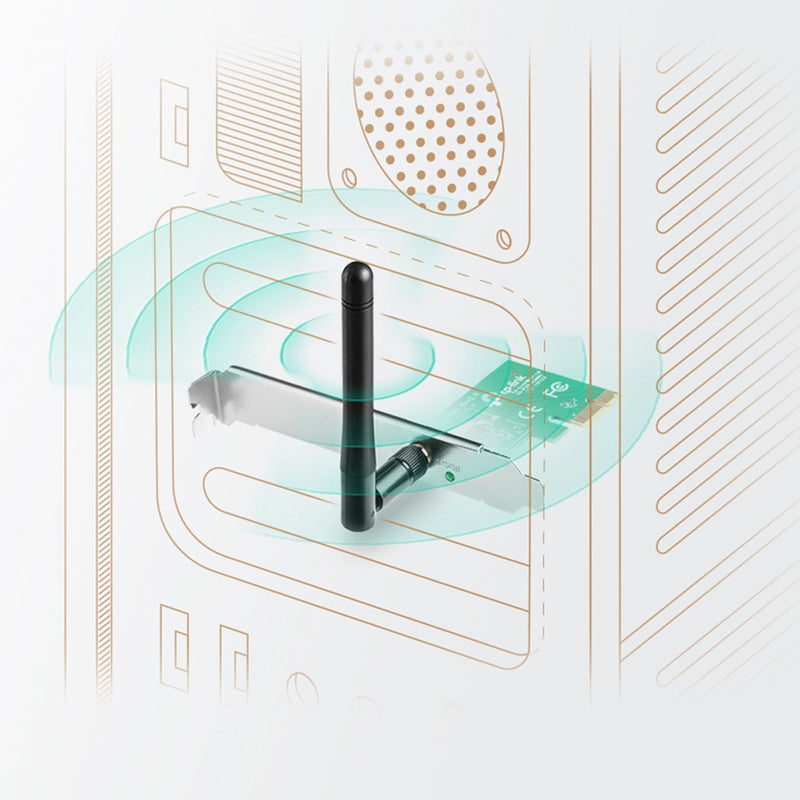 TP-Link 150Mbit/s-WLAN-PCI-Express-Adapter