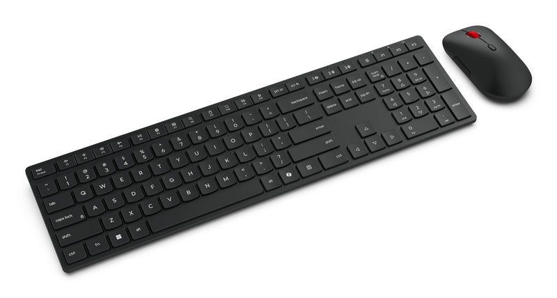 Lenovo 4X31S04814 Tastatur Maus enthalten Büro RF Wireless + Bluetooth Deutsch Schwarz