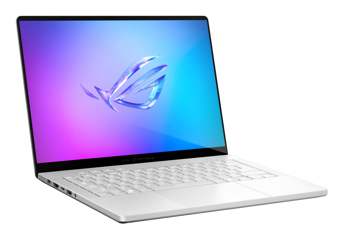 ASUS ROG Zephyrus G14 GA403UP-QS001W AMD Ryzen™ 9 270 Laptop 35,6 cm (14") WQXGA+ 32 GB LPDDR5x-SDRAM 1 TB SSD NVIDIA GeForce RTX 5070 Wi-Fi 7 (802.11be) Windows 11 Home Deutsch Weiß
