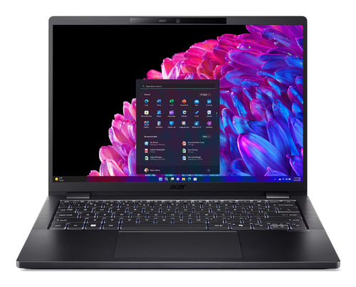 Acer TravelMate P6 TMP614-73-TCO-58ZV Intel Core Ultra 5 125H Laptop 35,6 cm (14") WUXGA 32 GB LPDDR5x-SDRAM 1 TB SSD Wi-Fi 7 (802.11be) Windows 11 Pro Schwarz