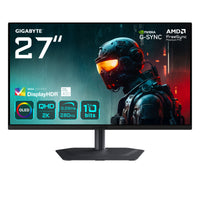 GIGABYTE MO27Q2A 27" OLED 2K QHD Gaming-Monitor - 2560 x 1440, 280Hz, 0,03ms, 250 cd/m², FreeSync Premium Pro, DisplayHDR True Black 400, HDMI 2.1, DisplayPort 1.4