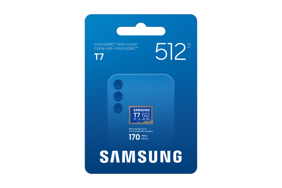 Samsung T7 microSDXC™ UHS-I Speicherkarte - 512 GB