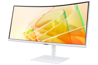 Samsung S65TC Computerbildschirm 86,4 cm (34") 3440 x 1440 Pixel UltraWide Quad HD LED Weiß