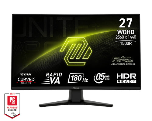 MSI 27"(68.6cm)TFT MAG 274CQFDE GAMING Curve 180Hz retail