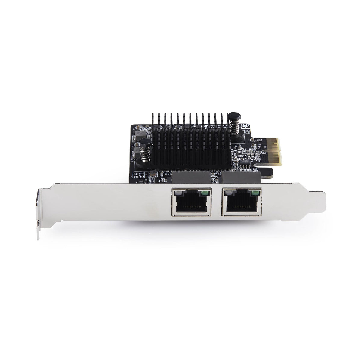 StarTech.com 2-Port 5 Gbit Netzwerkkarte, PCI Express NIC, Realtek RTL8126, Windows und Linux Multi-Gigabit LAN Karte 10M, 100M, 1G, 2.5G, 5G, TAA Konform