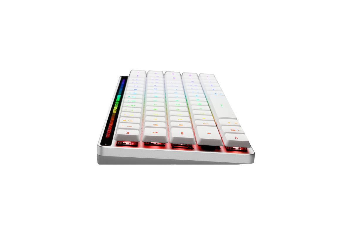 ASUS ROG Falchion RX Low Profile Tastatur Gaming USB + RF Wireless + Bluetooth Weiß
