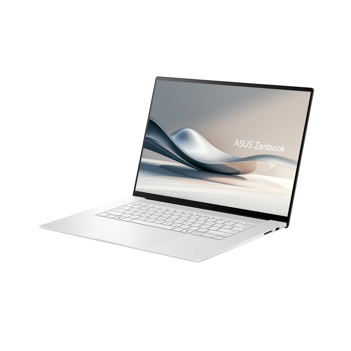 ASUS Zenbook S16 UM5606WA-RK084X Copilot+ PC AMD Ryzen AI 9 HX 370 Laptop 40,6 cm (16") 3K 32 GB LPDDR5x-SDRAM 1 TB SSD Wi-Fi 7 (802.11be) Windows 11 Pro Weiß