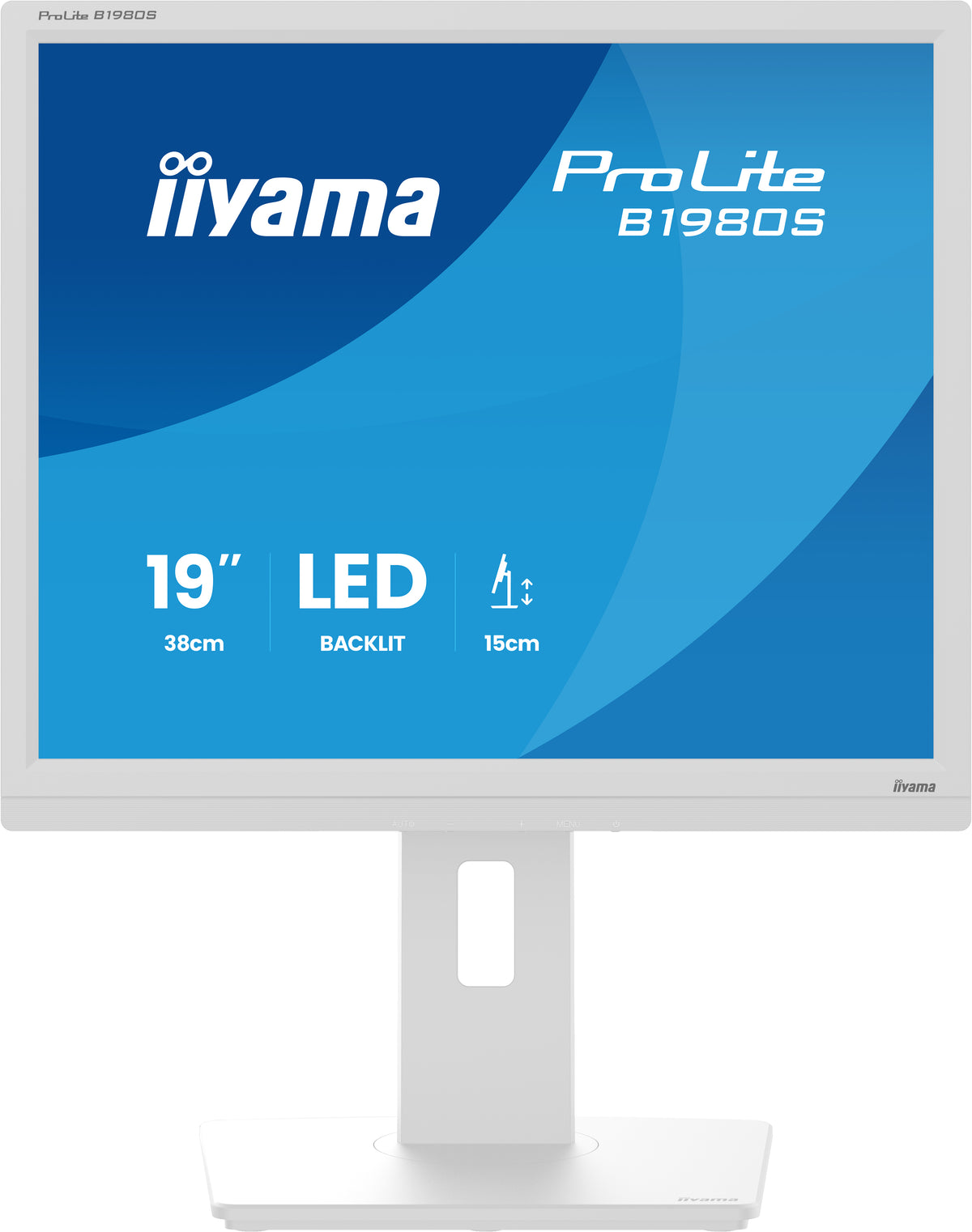 iiyama ProLite B1980S-W1 Computerbildschirm 48,3 cm (19") 1280 x 1024 Pixel SVGA LED Weiß