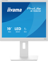 iiyama ProLite B1980S-W1 Computerbildschirm 48,3 cm (19") 1280 x 1024 Pixel SVGA LED Weiß